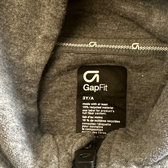 GAP Kids Heather Gray Hoodie - Picture 2 of 4